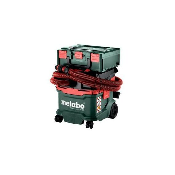 Metabo AS 36-18 L 20 PC CC Akkusauger Krt. Schwarz, Grün, Rot 20 l, 5 image