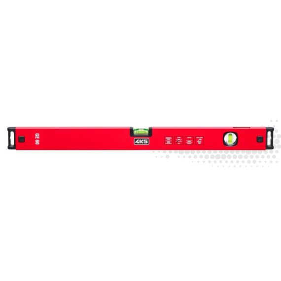 Laserliner GE 60 Wasserwaage 600 m Schwarz, Rot