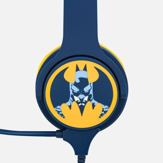 OTL Technologies Batman Blue Kids Interactive Kopfhörer Kabelgebunden Kopfband Gaming Schwarz, Blau