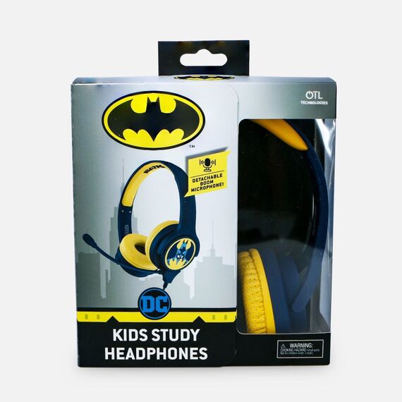 OTL Technologies Batman Blue Kids Interactive Kopfhörer Kabelgebunden Kopfband Gaming Schwarz, Blau, 8 image