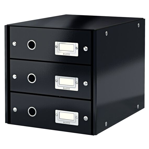 Leitz Click & Store Schubladenset, Farbe: Schwarz