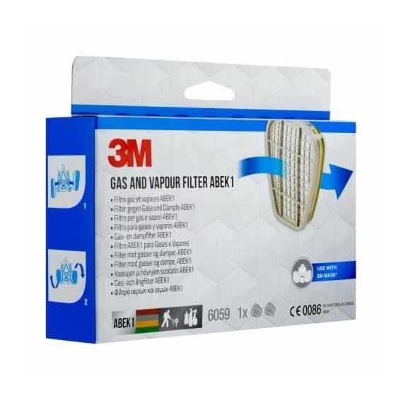 3M 7100141697 Gas- & Dampfkartusche 2 Stück(e), 2 image