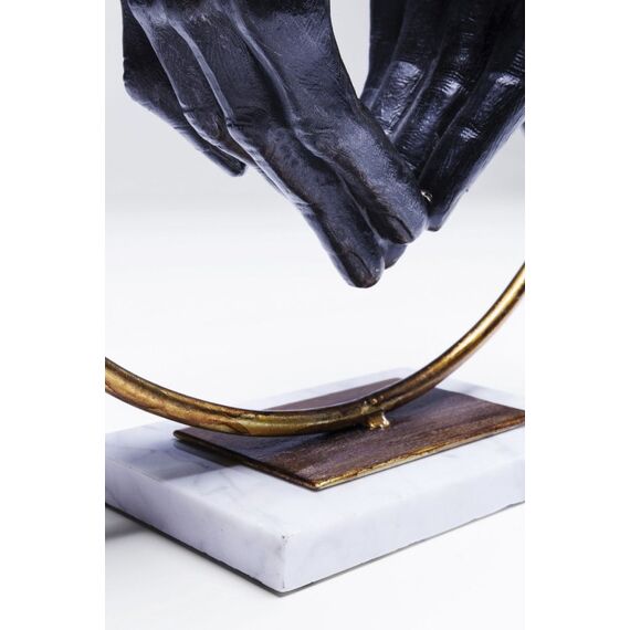 KARE 60843 Dekorative Statue & Figur Schwarz, Gold Kunststoff, Polyresin, 10 image