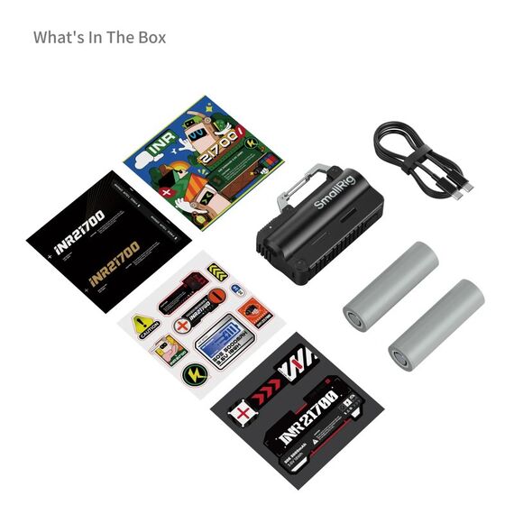 SmallRig 6091 Powerbank Lithium 5000 mAh Schwarz, 5 image