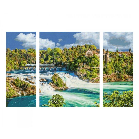 Schipper Naturschauspiel Rheinfall Malen nach Zahlen