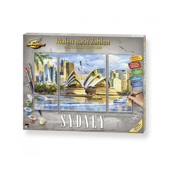Schipper 609260909 Malvorlage &- buch Malen nach Zahlen Set, 4 image