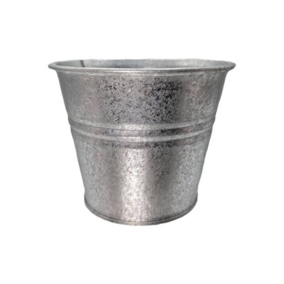 CHALET 610-60015 Blumentopf Silber Metall 1 Stück(e)
