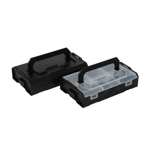 L-BOXX Mini Schwarz, Transparent