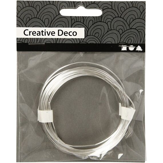 Creativ Company 61010 Schmuckfund Schmuckkordel Silber 4 m 1 Stück(e)