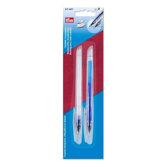 Prym THERMO-Trickmarker Marker 2 Stück(e) Feine Spitze Blau, Weiß