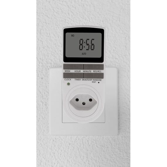 Steffen 60 00059 Elektrischer Timer Weiß Wochentimer, 3 image