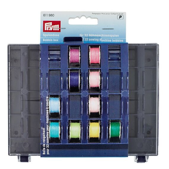 Prym 16119800 Nähkästchen Violett, Transparent Kunststoff