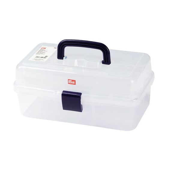 Prym 612725 Näh-/Garnzubehör-Lagerung Nähkästchen Transparent Kunststoff