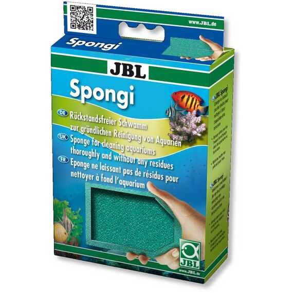 JBL Spongi Reinigungsschwamm f. Aquarien 11.5 x 9 cm, grün