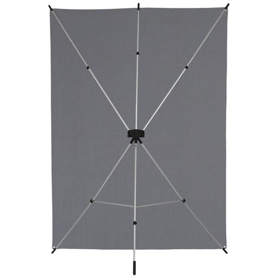 Westcott X-Drop Fotokulisse Einfarbig Schwarz, Grau, Weiß, 2 image