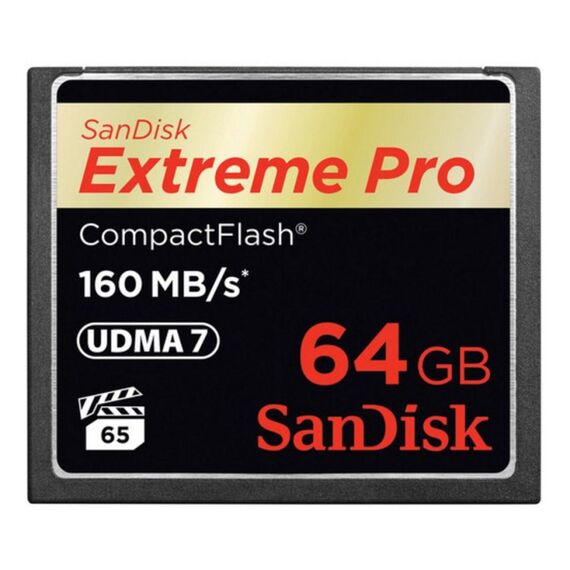 SanDisk 64GB Extreme Pro CF 160MB/s Kompaktflash, Kapazität: 64 GB