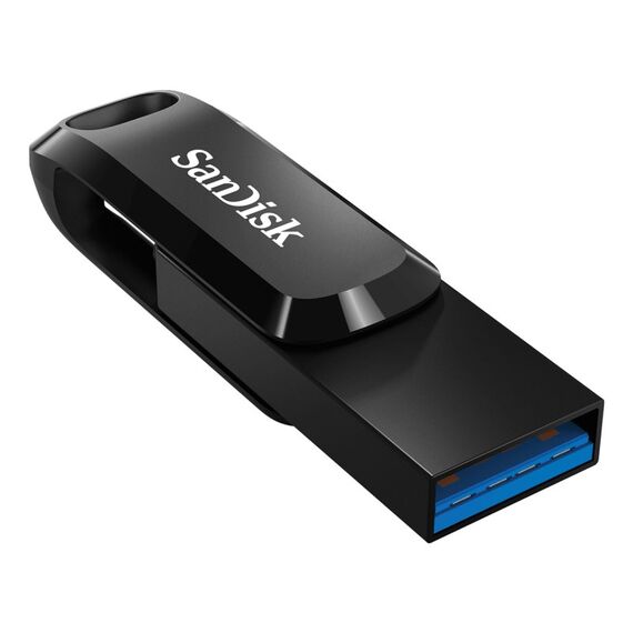 SanDisk Ultra Dual Drive USB-Stick 128 GB USB Type-A / USB Type-C 3.2 Gen 1 (3.1 Gen 1) Schwarz, Silber, Kapazität: 128 GB, 3 image
