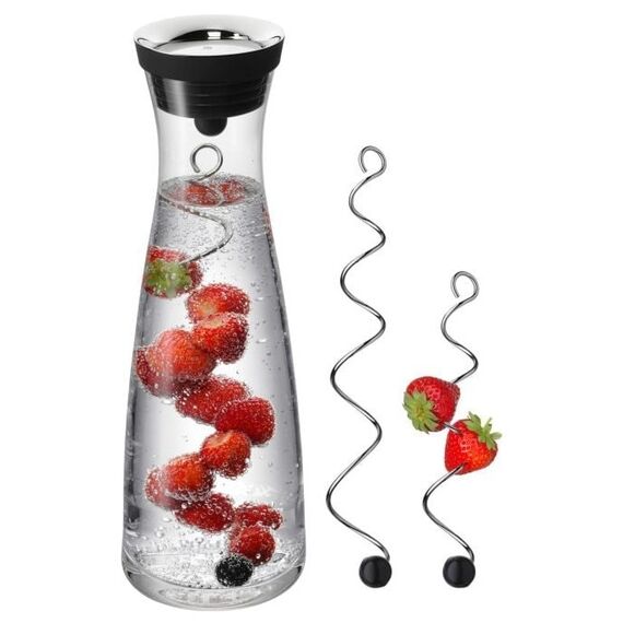 WMF 3201000582 Karaffe 1 l Edelstahl, Transparent