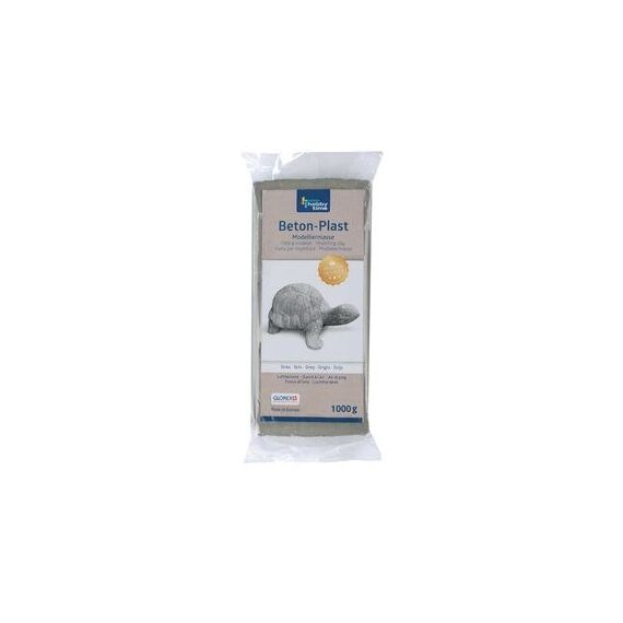 GLOREX 61780731 Modellierton 1 kg Grau 1 Stück(e)