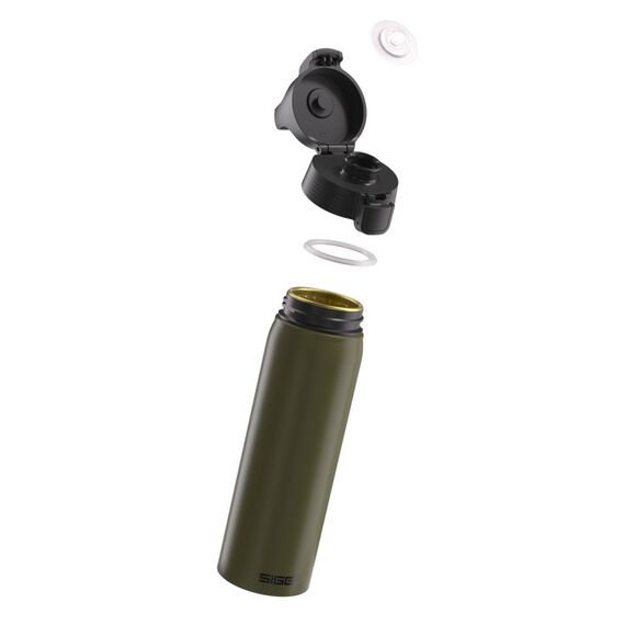 SIGG WMB ONE Tägliche Nutzung 750 ml Dunkelgrün, Schwarz, 4 image
