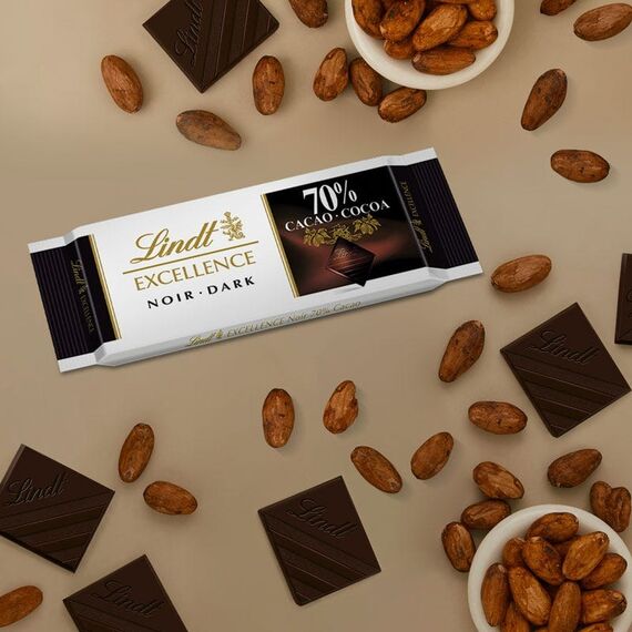 Lindt EXCELLENCE Dunkel dunkle Schokolade 35 g, 4 image