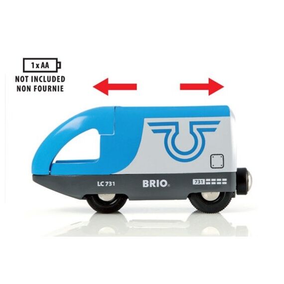 BRIO Blauer Reisezug (Batterielok), 4 image