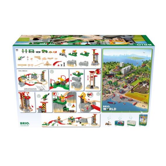 BRIO Cargo Mountain Set, 11 image