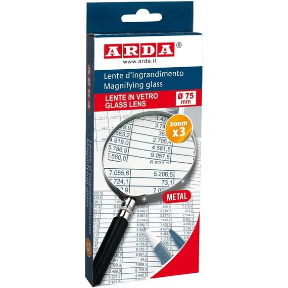 ARDA 631 Vergrößerungsglas 3x Schwarz, Grau, 2 image