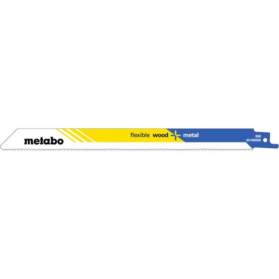 Metabo 631495000 Sägeblatt für Stichsägen, Laubsägen & elektrische Sägen Säbelsägeblatt 5 Stück(e)