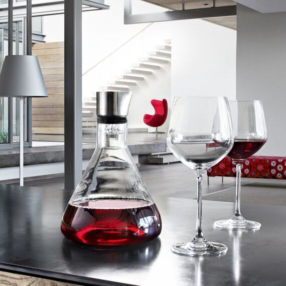 Blomus DELTA Weinkaraffe 2 l Glas, Silikon, 3 image