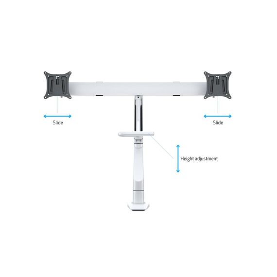 Multibrackets 6379 Flachbildschirm-Tischhalterung 71,1 cm (28") Tisch/Bank Weiß, 12 image