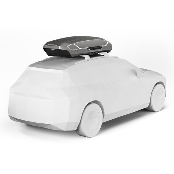 Thule Motion 3 L Harte Autodachoberseite Titan, Farbe: Titan, 3 image