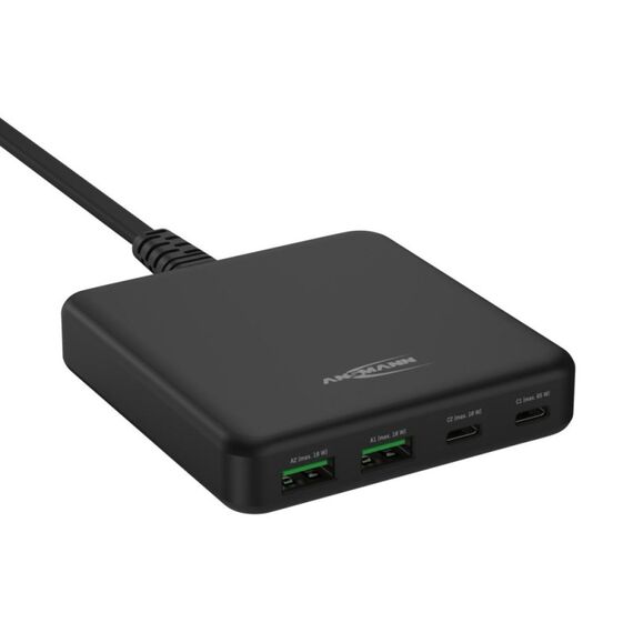Ansmann DC465PD Laptop, Smartphone Schwarz AC Schnellladung Drinnen, 3 image