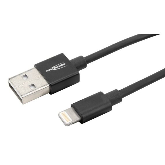 Ansmann 1700-0078 Lightning-Kabel 1,2 m Schwarz, 2 image