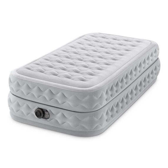 Intex DuraBeam Supreme Air-Flow Einzelmatratze Hellgrau Unisex