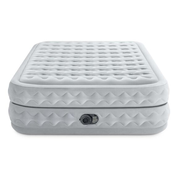 Intex DuraBeam Supreme Air-Flow Doppelmatratze Hellgrau Unisex, 2 image