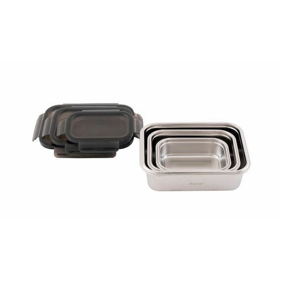 Outwell Camper Food Box Set Rechteckig 2,2 l Silber 3 Stück(e), 3 image
