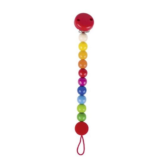 Goki 65307 Schnullerkette Mehrfarbig Junge/Mädchen