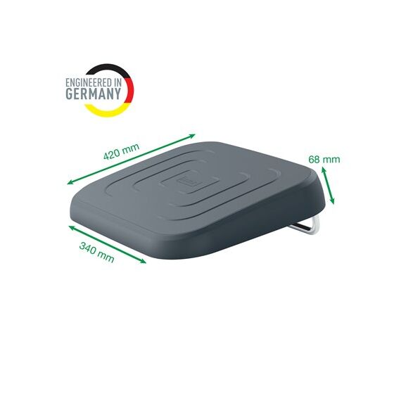 Leitz 65460089 Fußstütze Grau, 6 image