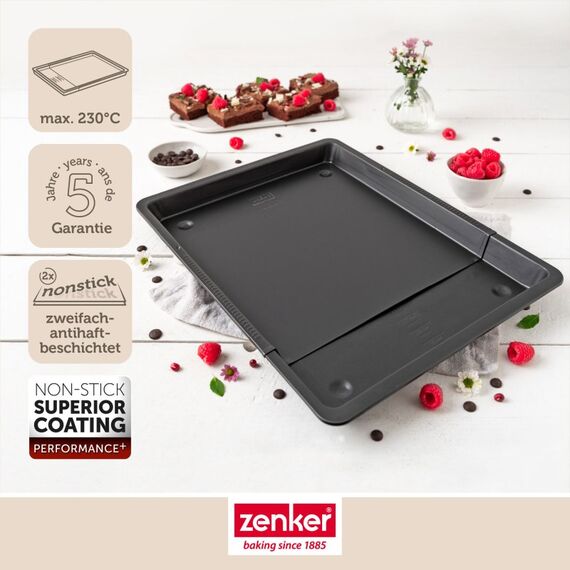 Zenker 6590 Backofenrost & Backblech Backofen Rechteckig Stahl, 3 image