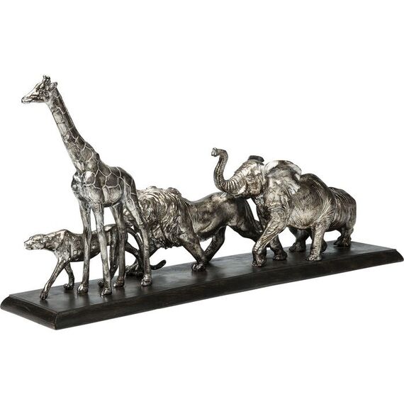 KARE 66041 Dekorative Statue & Figur Silber Polyresin, 5 image