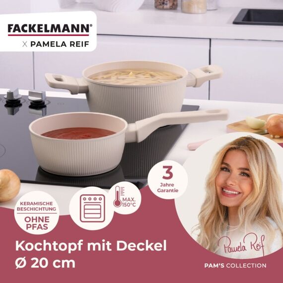 Fackelmann 66184 Kochtopf 2,5 l Rund Beige, 3 image