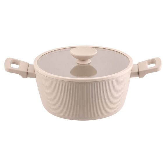 Fackelmann 66185 Kochtopf Rund Beige