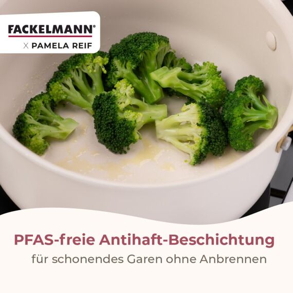 Fackelmann 66197 Kochtopf 1,2 l Rund Beige, Gold, 8 image
