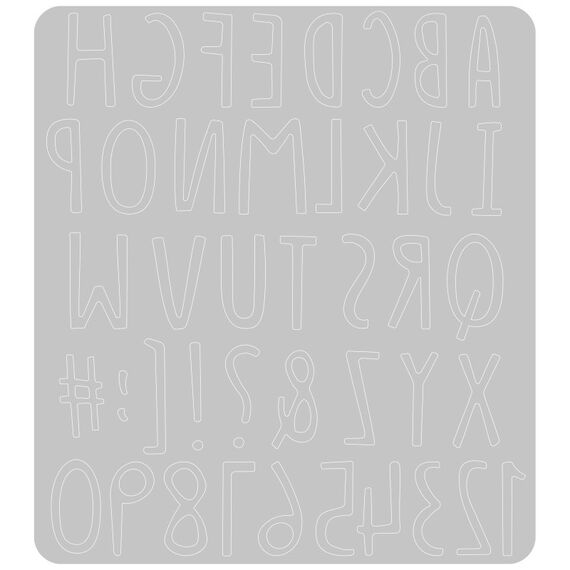 Sizzix 665182 Schablone