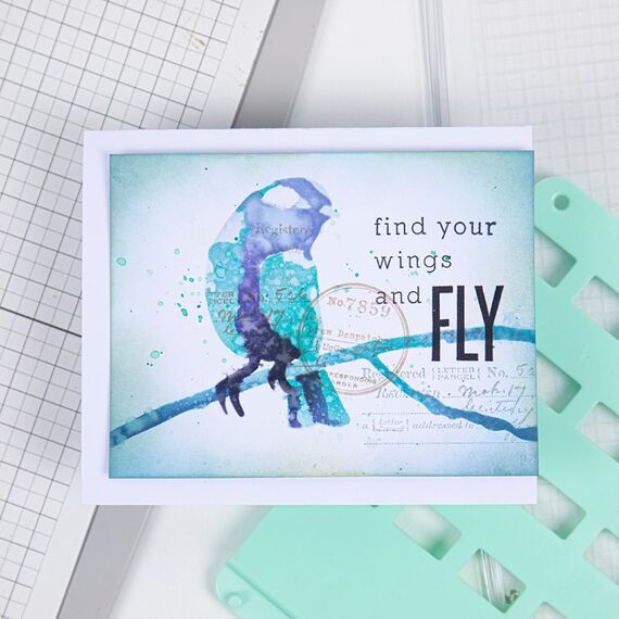 Sizzix 665265 Schablone Malschablone, 7 image