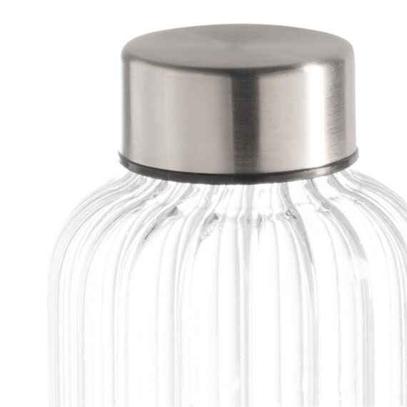 APS-Germany 66950 Trinkflasche Tägliche Nutzung 400 ml Edelstahl, Silikon, Glas, Polypropylen (PP) Transparent, 3 image