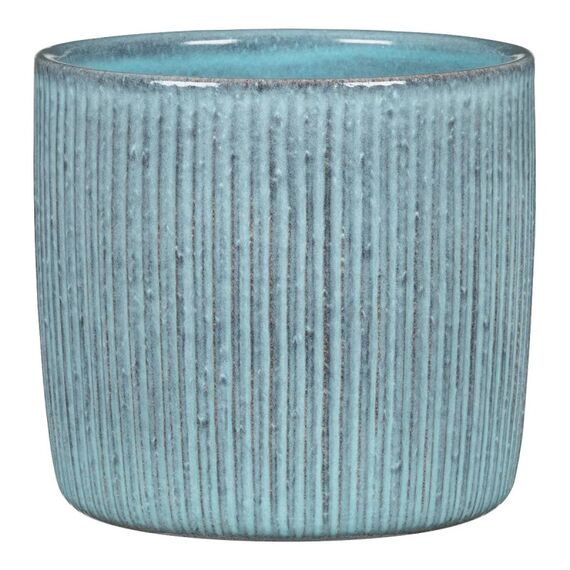 Scheurich 909 Drinnen Topfpflanzer Freistehend Keramik Blau, Farbe: Blau