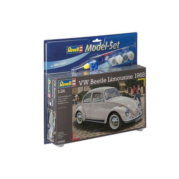 Revell Model Set VW Beetle Limousine 68 Stadtautomodell Montagesatz 1:24