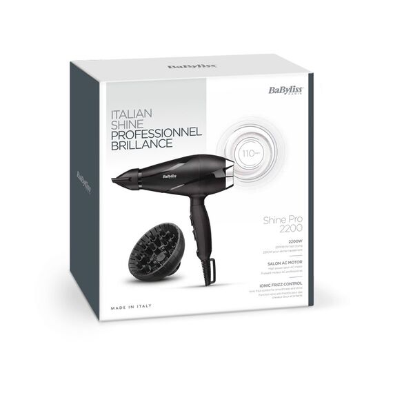 BaByliss PRO 2200 Haartrockner 2200 W Schwarz, 3 image